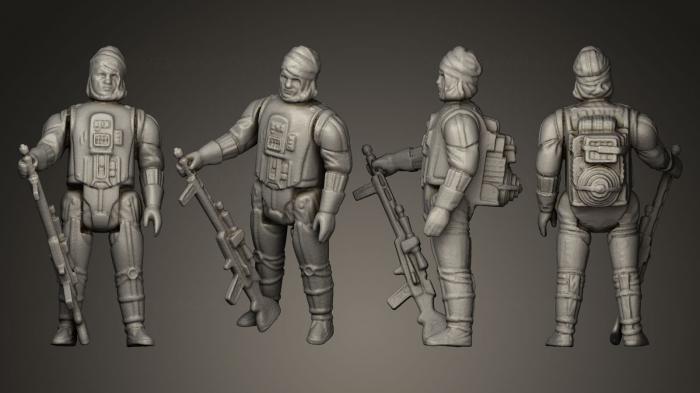 Military figurines (STKW_0036) 3D model for CNC machine